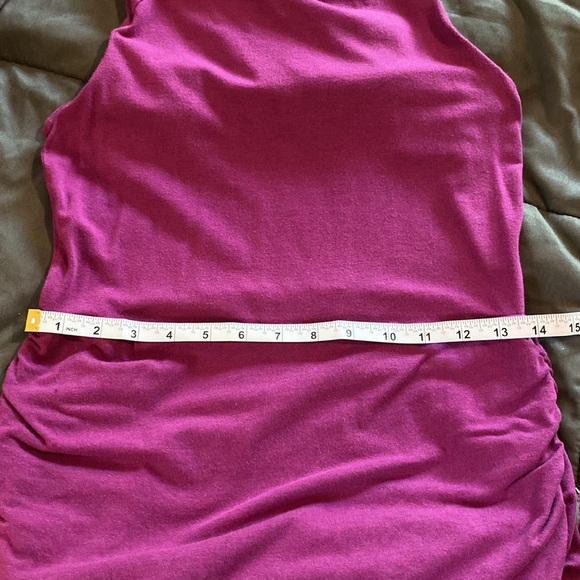 Athleta Knit Ruched Racerback Dress - Picture 8 of 10